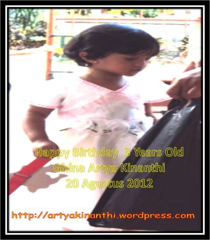 birthday girl 3 years old